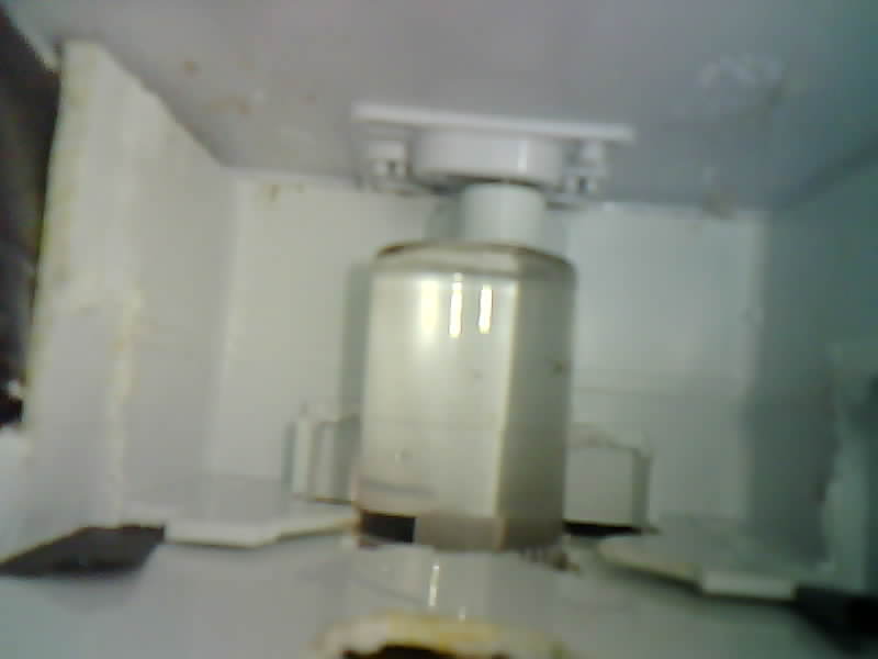 Captura da ESP32-CAM com frasco de amostra no compartimento de leitura